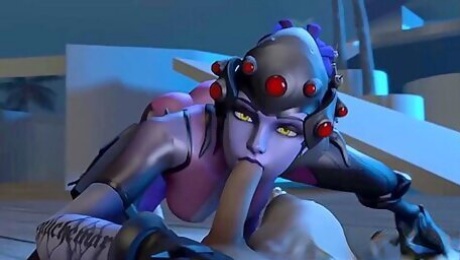 Overwatch Nice Widowmaker Sucks A Big Cock Collection