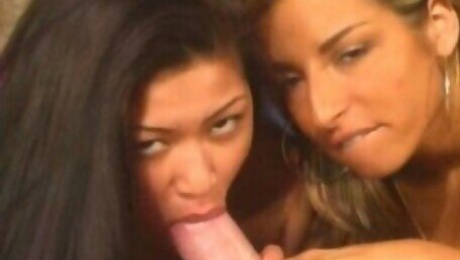 Amazing pornstars Charmane Star and Karen Kam in incredible pov, asian adult video