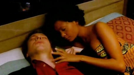 hot nubian beauty in erotic movie