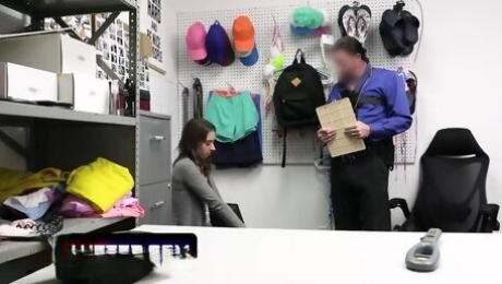 Shoplyfter - Petite College Girl Caught Stealing And Disciplined